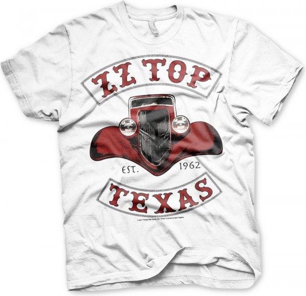 ZZ Top Texas 1962 T-Shirt White