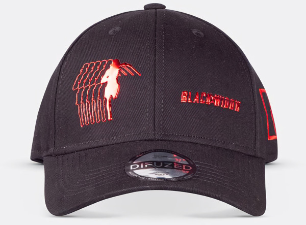 Marvel Black Widow Adjustable Cap in Black
