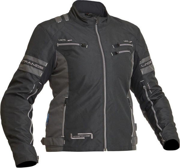 Lindstrands Damen Motorrad Jacke Textile Jacket Liden Women Black 720-21050200