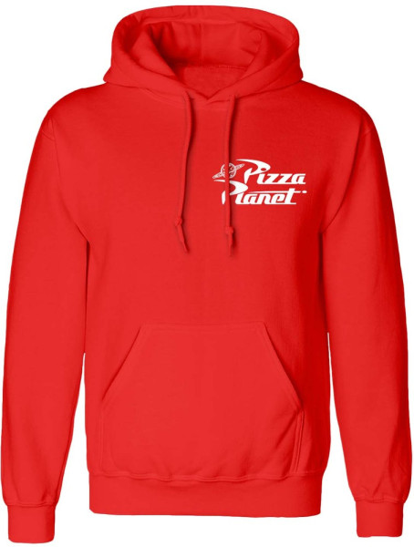 Toy Story - Pizza Planet Badge Hoodie Red