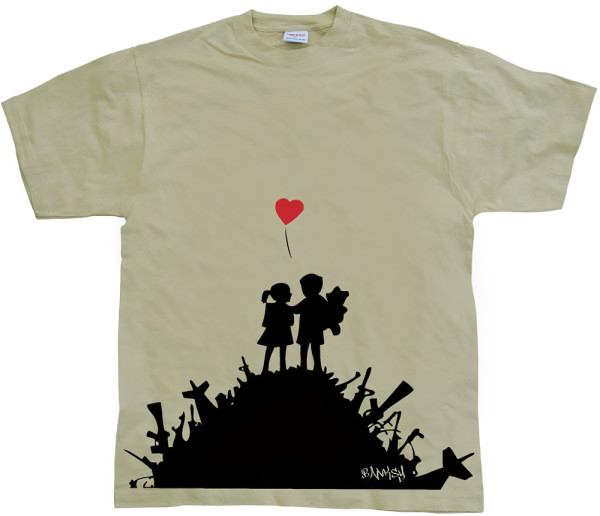 Banksy Finally T-Shirt SH-1-15093-H11-8