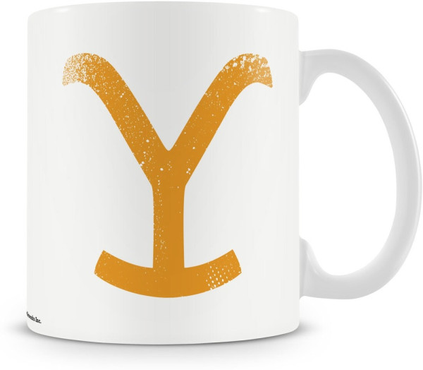Yellowstone Brand Coffee Mug White