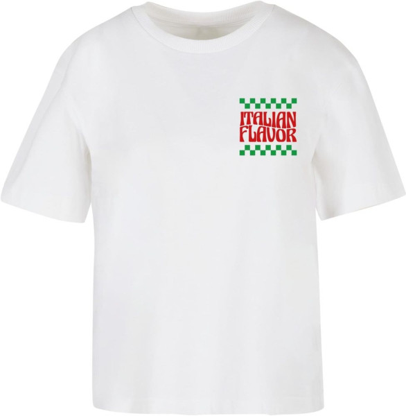 Miss Tee Damen T-Shirt Italian Flavor Tee MST126