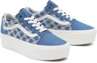 Vans Unisex Lifestyle Classic FTW Sneaker Ua Old Skool Stackform Denim Mix Blue