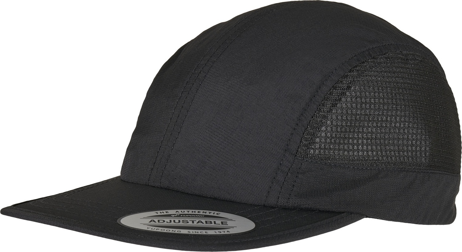 Flexfit Cap Nylon Snapback Schwarz - Herren / Unisex