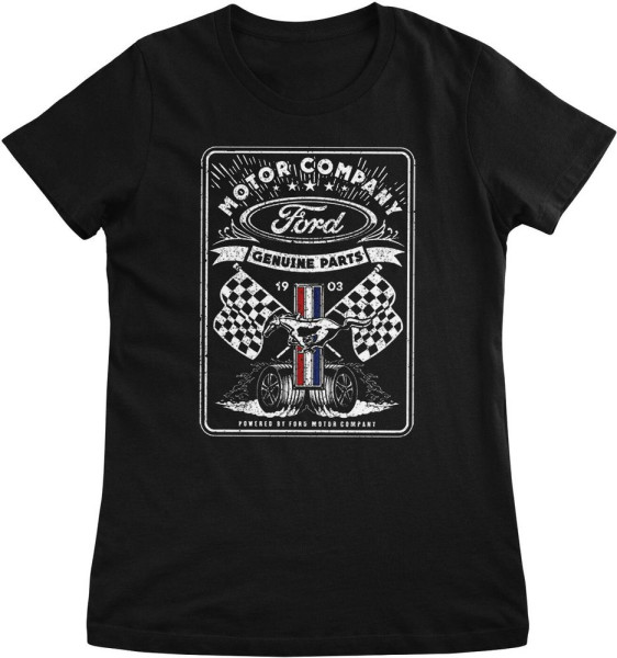Ford T-Shirt Motor Company Parts Girly Tee AB-5-22547-M008