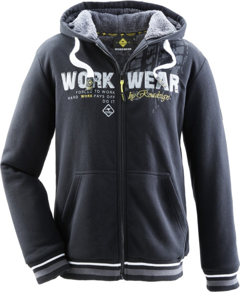 Roadsign Sweatjacke Schwarz