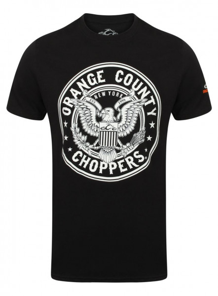 OCC Orange County Choppers T-Shirt Eagle Black