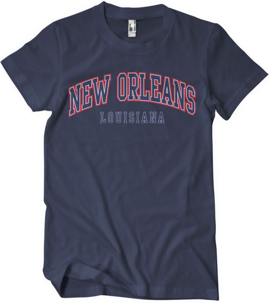 New Orleans Louisiana T-Shirt Navy