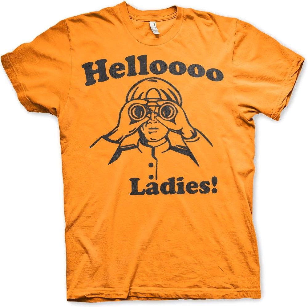 Hybris Helloooo Ladies! T-Shirt Orange - Herren / Unisex