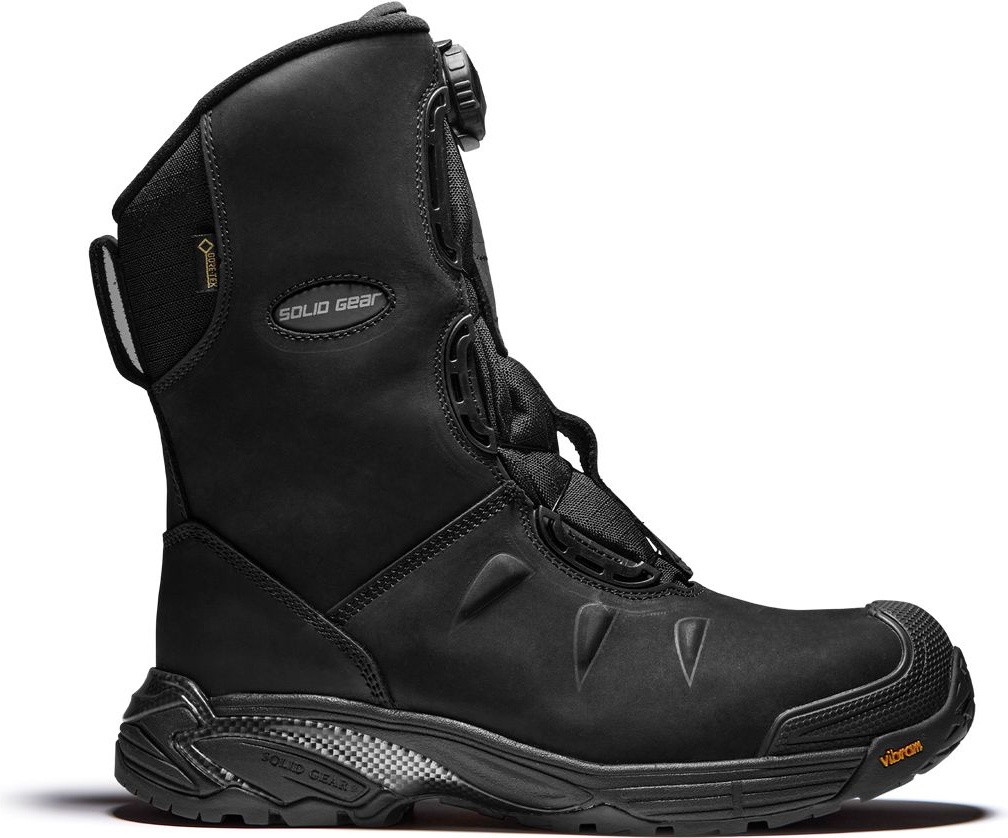 Solid Gear Polar Sicherheitsschuhe GTX, EN 20345 S3 HRO SRC WR Schwarz - Herren / Unisex