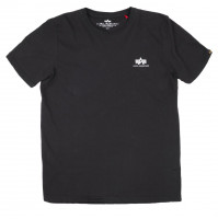 Alpha Industries T-Shirt Basic Small Logo Black