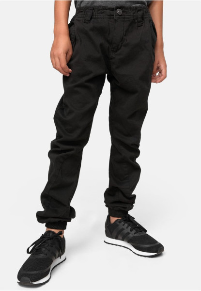 Urban Classics Kinder Trainingshose Boys Stretch Jogging Pants Black