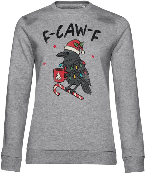 Hybris Damen Pullover Christmas F-CAW-F Girly Sweatshirt SH-53-16148