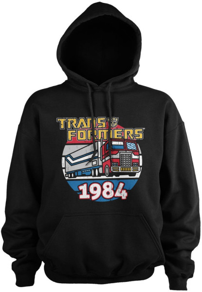 Transformers Optimus Prime Of 1984 Hoodie Black