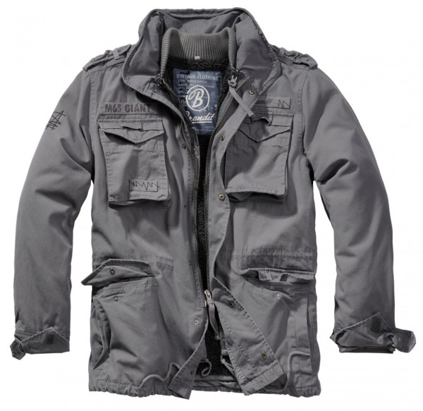 Brandit Jacke M65 Giant in Charocal Grey