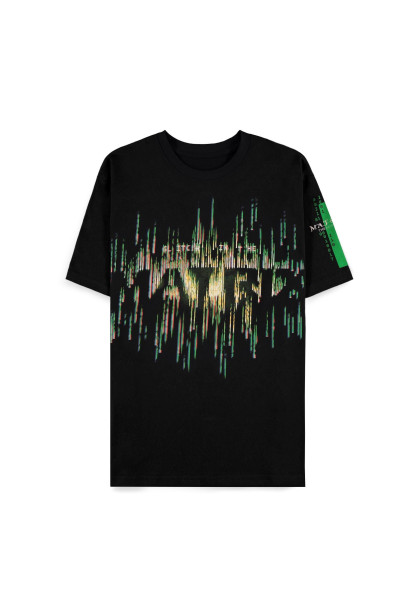 Warner - The Matrix Men's Short Sleeved T-Shirt Black