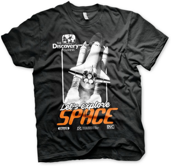 Discovery Channel Space Cover T-Shirt DC-1-DC004-H83-15