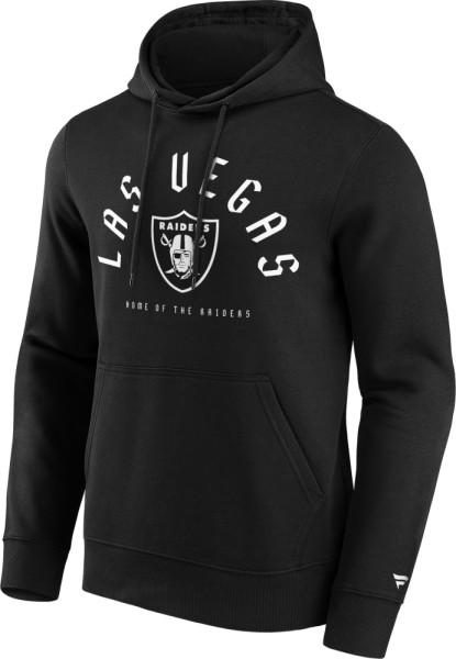 Las Vegas Raiders College Stamp Hoodie American Football NFL Schwarz