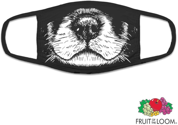 Fruit Of the Loom Maske Dog Nose Face Cover SH-FM011