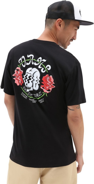 Vans Herren T-Shirt Shaken Skull Ss Tee Black