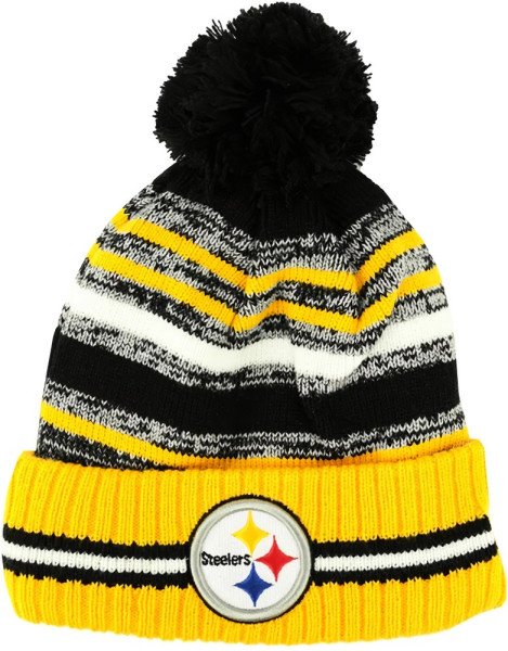 New Era Mütze Wintermütze NFL21 SPORT KNIT Pittsburgh Steeler 147142
