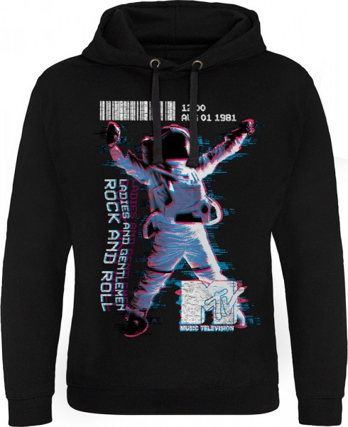 MTV Moon Man Epic Hoodie Black