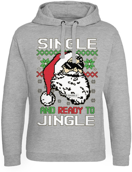 Tokigt Single And Ready To Jingle Epic Hoodie AB-37-23408-L1