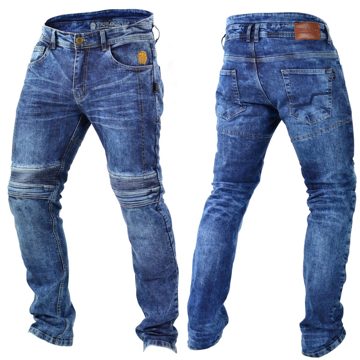 Trilobite Motorradhose Micas Urban Herren L32 blau - Herren / Unisex
