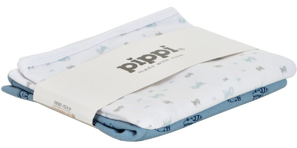 Pippi Babywear Kinder Decke Baby blanket-AOP (2-pack)