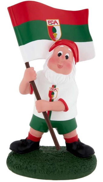 FC Augsburg Gartenzwerg Fahne 4023366