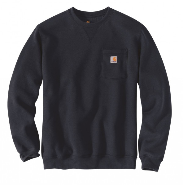 Carhartt Crewneck Pocket Sweatshirt New Navy