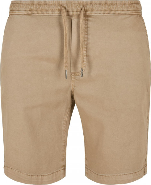 Urban Classics Stretch Twill Joggshorts Unionbeige