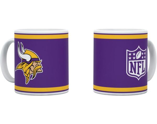Minnesota Vikings Matte Mug KICKOFF 2022 American Football NFL Lila-330 ml