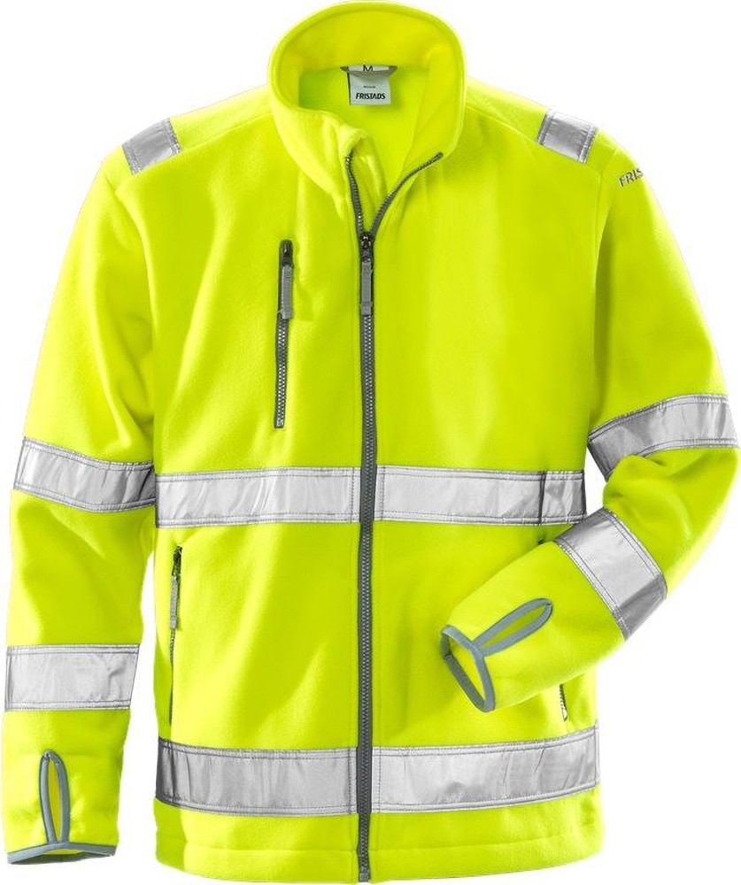 Fristads Warnschutz-Jacke High Vis Fleecejacke Kl. 3 4400 FE Warnschutz-Gelb - Herren / Unisex