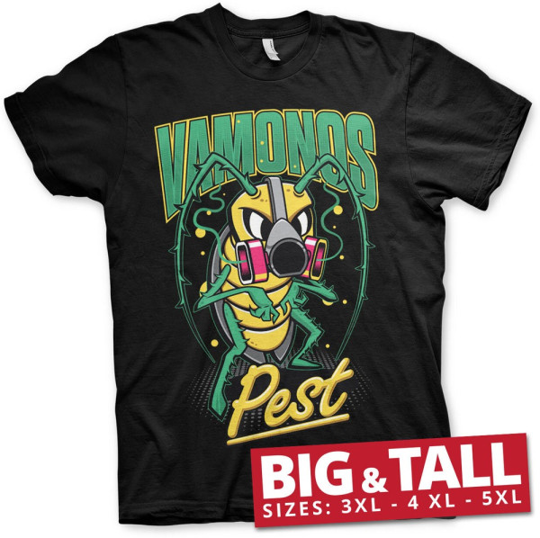 Breaking Bad Vamanos Pest Bug Big & Tall T-Shirt Black