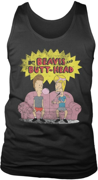 Beavis and Butt-Head Tank Top Black