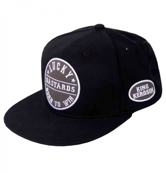 King Kerosin Cap Born to Win Black