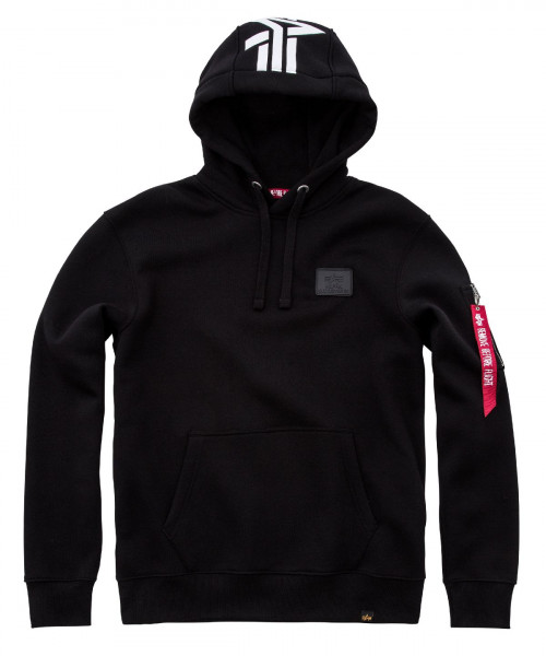 Alpha Industries Hoodie Back Print Hoody Black