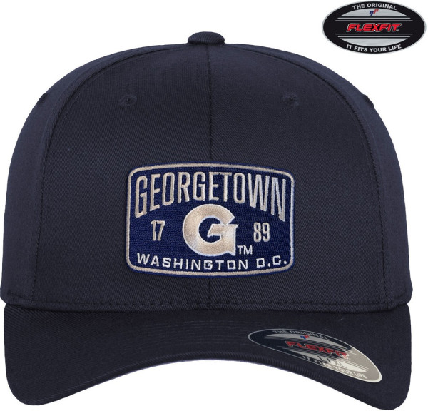 University Of Georgetown Since 1789 Flexfit Cap Navy