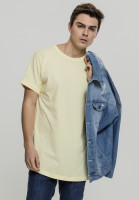 Urban Classics T-Shirt Long Shaped Turnup Tee Black