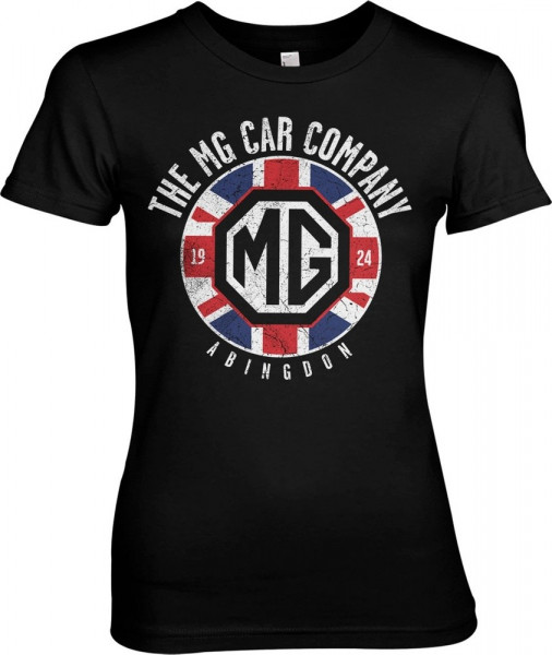 The MG Car Company 1924 Girly Tee Damen T-Shirt Black