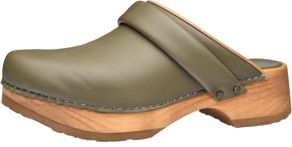 Sanita Damen Clogs Wood-Chuso Chunky Open 477495 Shoes Women