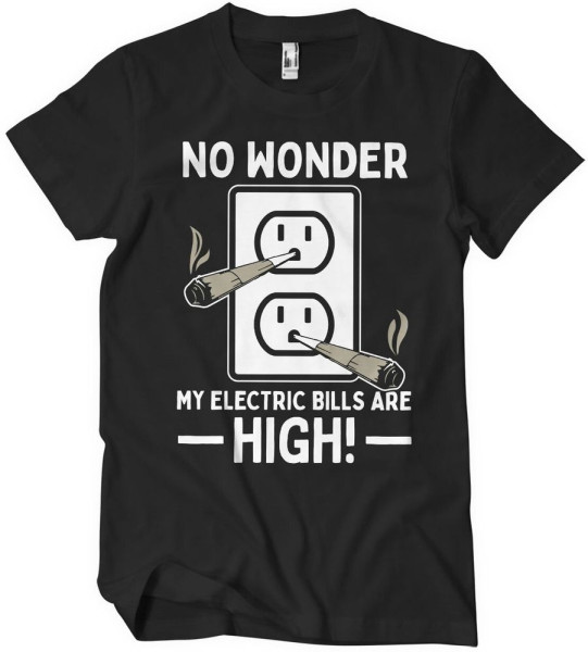 Tokigt No Wonder My Bills Are High T-Shirt SH-1-16058-H51-15