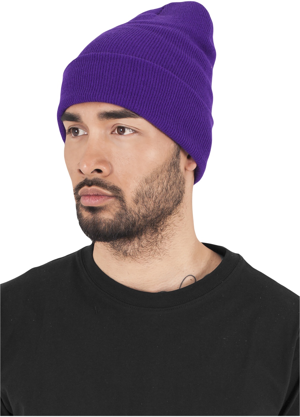 Flexfit Beanie Heavyweight Long Beanie Purple - Herren / Unisex