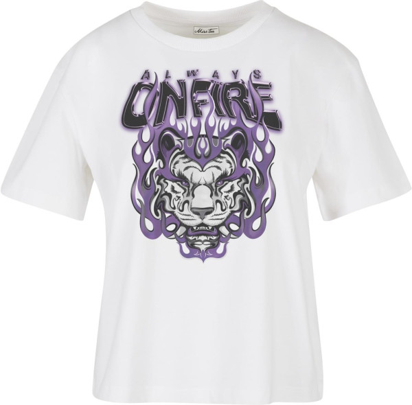 Miss Tee Damen T-Shirt Always On Fire Tee