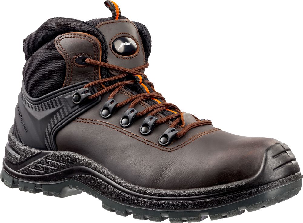 Albatros Sicherheitsschuhe Endurance Mid S3 SRC Braun/Schwarz - Herren / Unisex