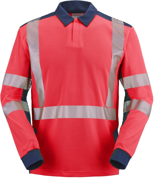 Cepovett Langarm-Poloshirt Fluo Safe Xp 9T87