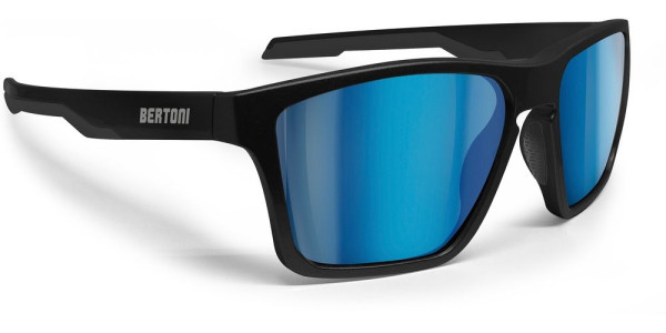 Bertoni Sportbrille Eyewear Fulvio 02 Black/Blue 676-FULVIO02