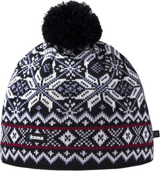 Kama Mütze Pletená Merino AW06 129776